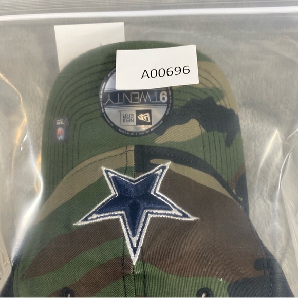 Dallas Cowboys Hat Trucker Camo NFL Football New Era 9Twenty SnapBack Adjustable - Picture 11 of 13